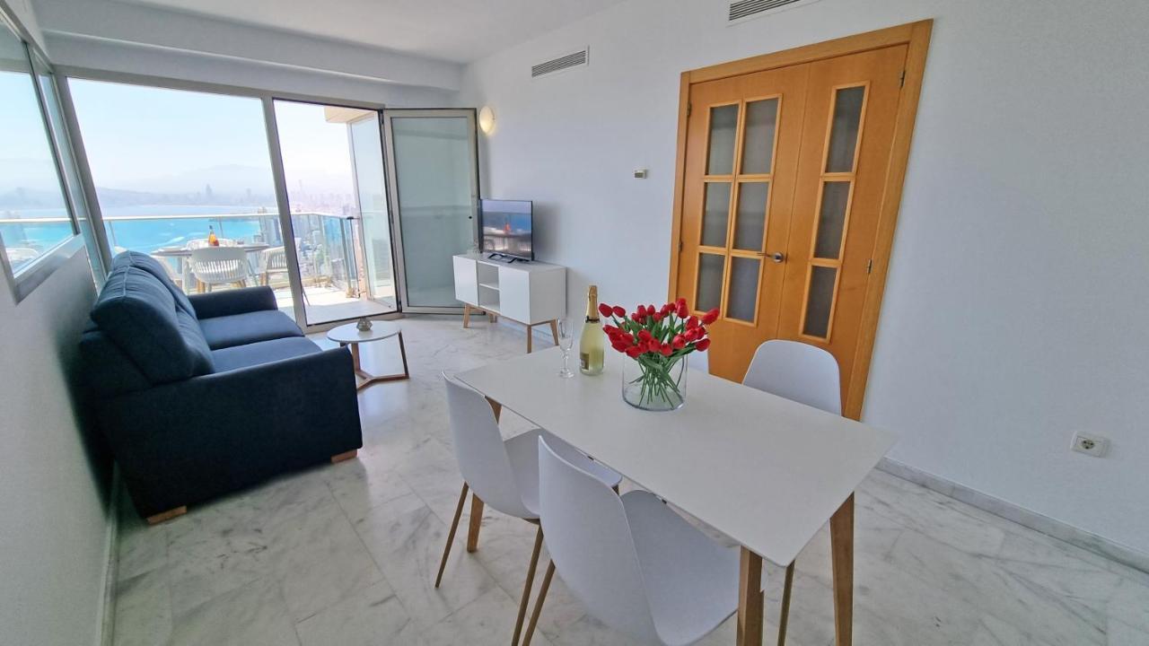 Appartamento Planta 21 Con Terraza Privada Y Vistas Al Mar Benidorm